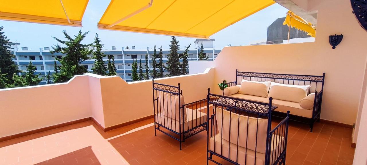 Blue & Yellow Penthouse With Terrace At Balaia Mar อัลบูเฟรา ภายนอก รูปภาพ