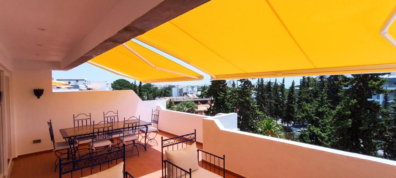 Blue & Yellow Penthouse With Terrace At Balaia Mar อัลบูเฟรา ภายนอก รูปภาพ