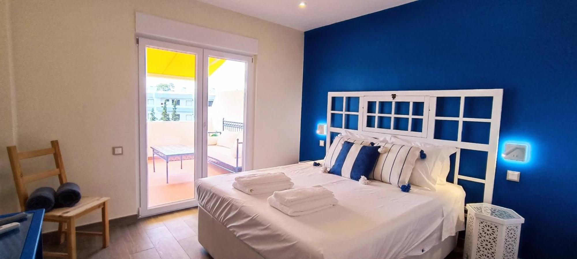 Blue & Yellow Penthouse With Terrace At Balaia Mar อัลบูเฟรา ภายนอก รูปภาพ