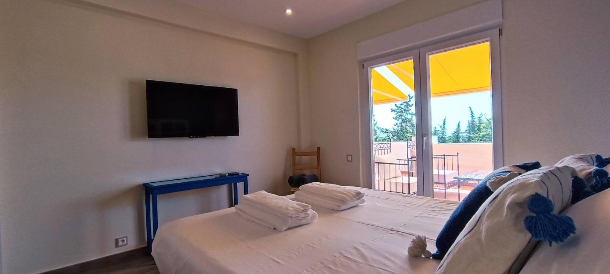 Blue & Yellow Penthouse With Terrace At Balaia Mar อัลบูเฟรา ภายนอก รูปภาพ